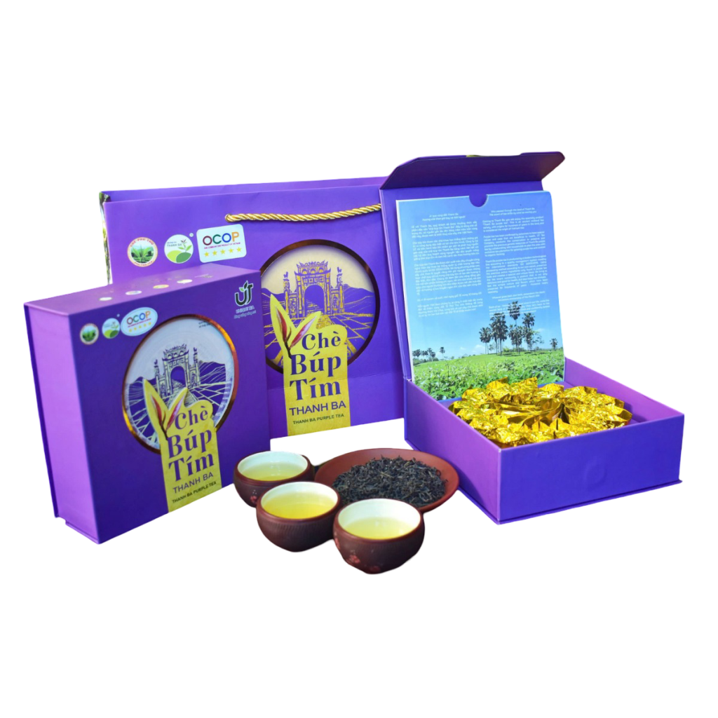 chè búp tím thanh ba