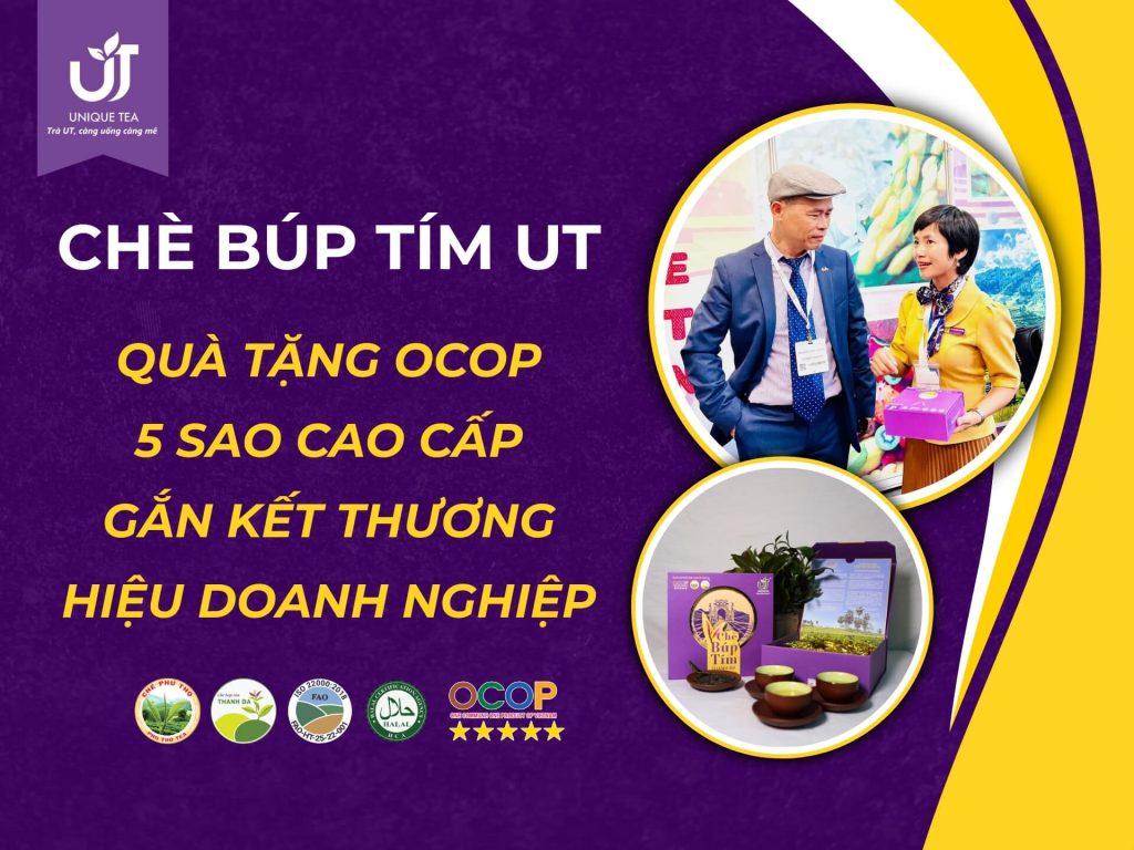 Chè Búp Tím UT - Quà tặng doanh nghiệp cao cấp