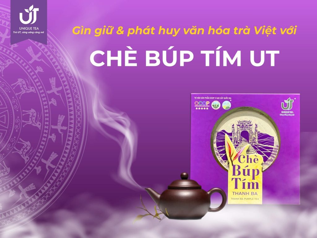 Gìn giữ và phát huy văn hóa trà Việt với chè búp tím