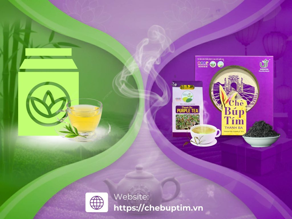 Chè búp tím góp phần làm phong phú thêm văn hóa trà Việt