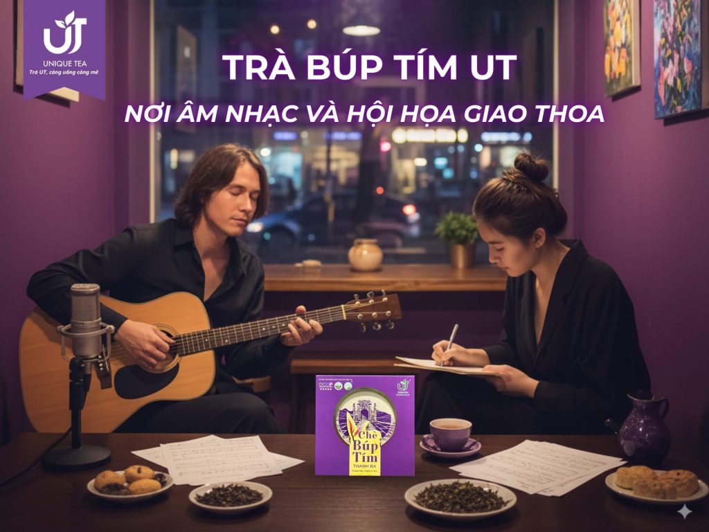 Trà đã trở thành nguồn cảm hứng sáng táo của những nghệ sĩ tài hoa